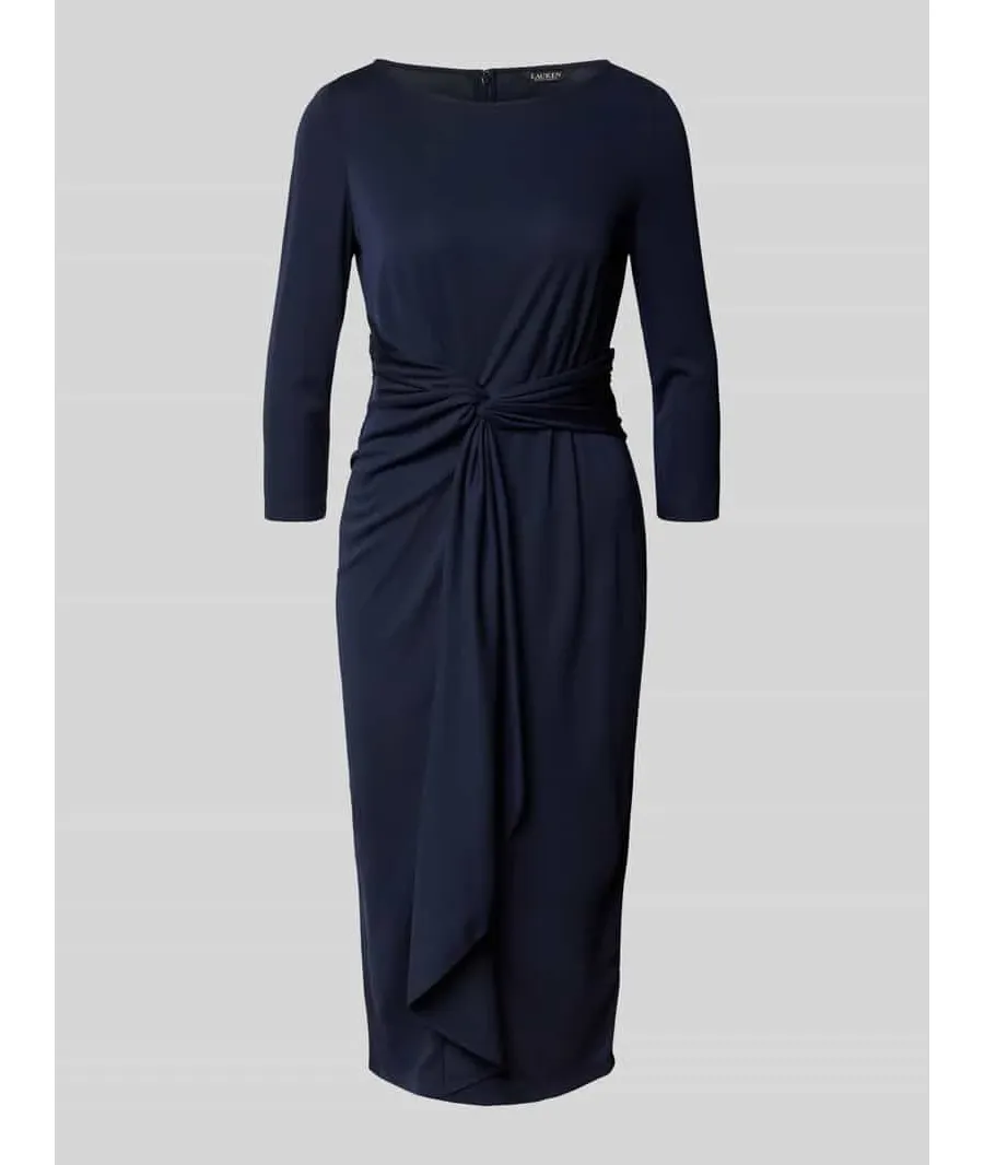 obrazek 1 LAUREN RALPH LAUREN Sukienka koktajlowa 250957698 Granatowy Slim Fit