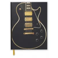 Zdjęcie Szkicownik (Gibson Les Paul - Czarna Gitara) - Flame Tree Publishing
