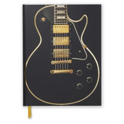 Zdjęcie Szkicownik (Gibson Les Paul - Czarna Gitara) - Flame Tree Publishing