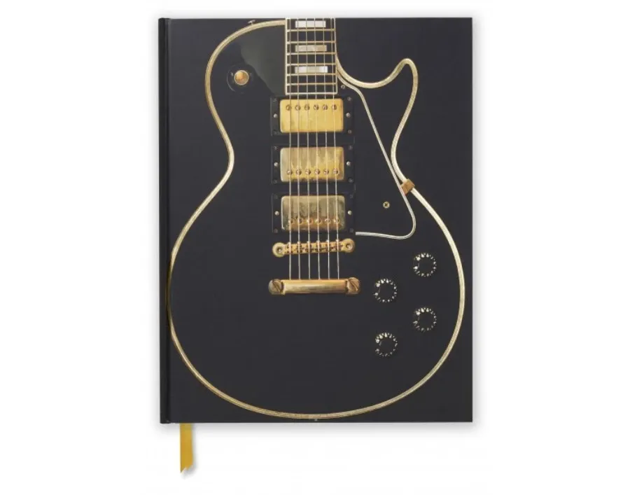 obrazek 1 Szkicownik (Gibson Les Paul - Czarna Gitara) - Flame Tree Publishing