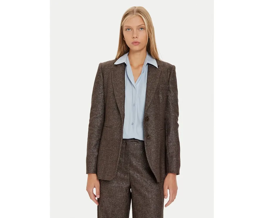 obrazek 1 Marella Marynarka Seme 2423046012 Brązowy Regular Fit