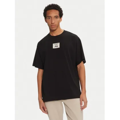 Zdjęcie Just Cavalli T-Shirt 77OAHE14 Czarny Regular Fit