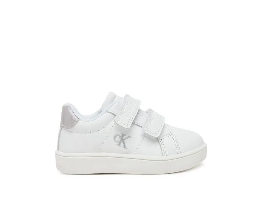 obrazek 1 Calvin Klein Jeans Sneakersy Low Cut VelCro V1A9-82007-1355X Biały