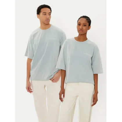 Zdjęcie Filling Pieces T-Shirt Unisex 7441378 Zielony Boxy Fit