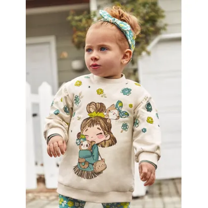 Zdjęcie Mayoral Sukienka dzianinowa 2922 Beżowy Regular Fit