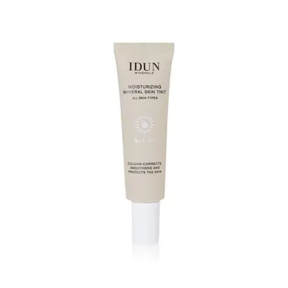 Zdjęcie IDUN Minerals Moisturizing Mineral Skin Tint SPF 30 Krem BB 27 ml Tan