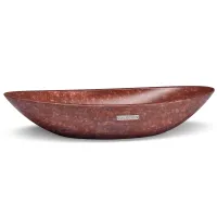 Zdjęcie Niepowtarzalna umywalka 60 cm ORION BASIC – FINGER PAINTING, brązowy i niebieski, lakier matowy