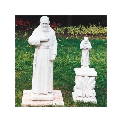 Zdjęcie Figura Ojca Pio do ogrodu 100 cm - Italpark