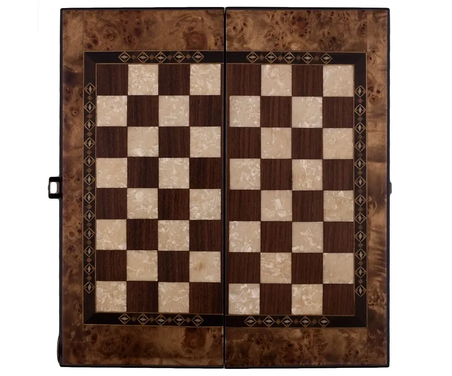 obrazek 6 Nowoczesny zestaw do gry w Backgammon - Helena Woodart