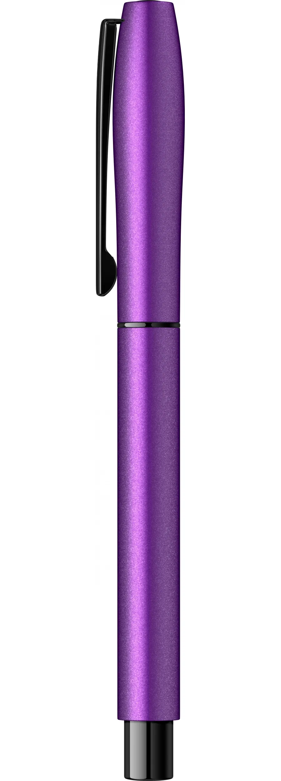obrazek 4 Wystawne pióro kulkowe Carnaval w kolorze purpurowym
