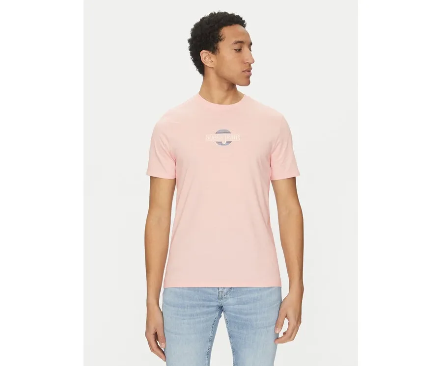 obrazek 1 Guess Jeans T-Shirt M5GI23 K8HM0 Beżowy Slim Fit