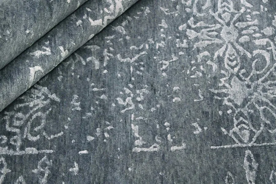 picture 3 Elegant gray exclusive 3D carpet - SENSES FADED 7076
