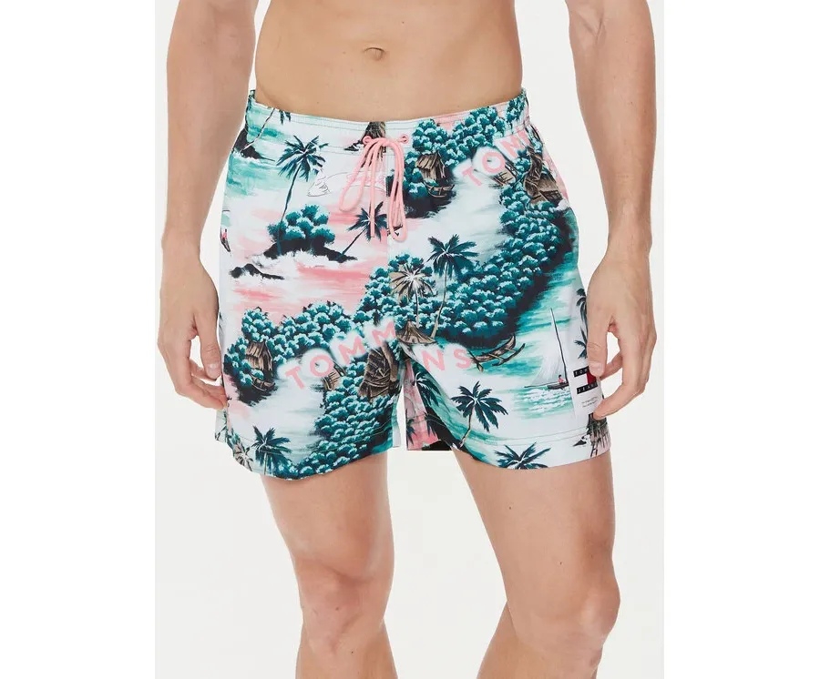 obrazek 1 Tommy Hilfiger Szorty kąpielowe UM0UM03150 Kolorowy Regular Fit