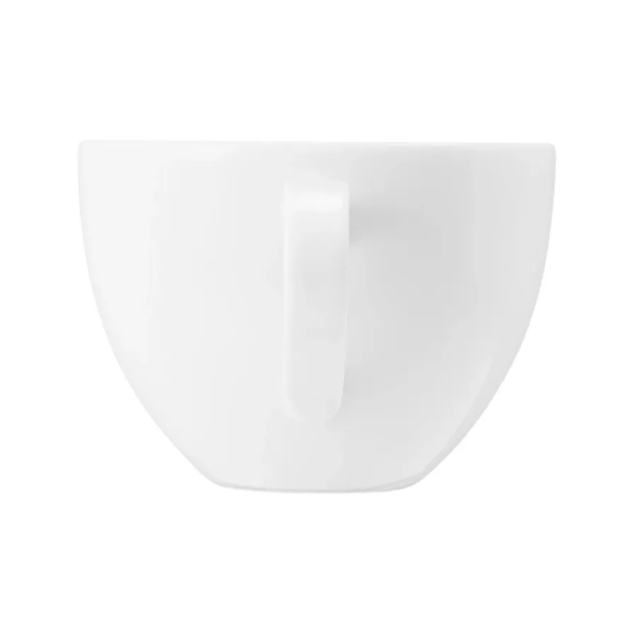 obrazek 3 Porcelanowa biała filiżanka do kawy o nowoczesnym kształcie z Niemiec - Seltmann Weiden
