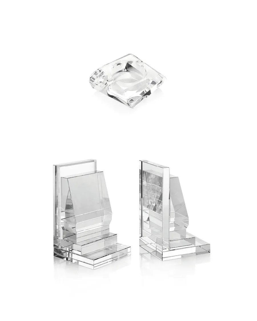 picture 2 A unique crystal ending for a bookshelf