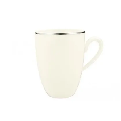 Zdjęcie Wyjątkowy porcelanowy kremowy kubek w stylu klasycznym – Tettau
