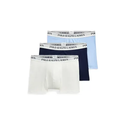Zdjęcie Polo Ralph Lauren bokserki 3-pack męskie kolor niebieski 714830299