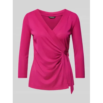 Zdjęcie Lauren Ralph Lauren Bluzka 200889081018 Różowy Slim Fit LAUREN RALPH LAUREN