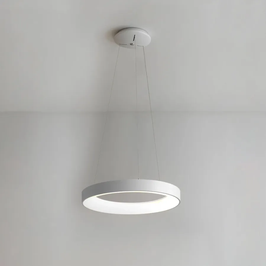 obrazek 1 Biała lampa wisząca Inner R 60 - LED, 50W , 3000LM, 3000K