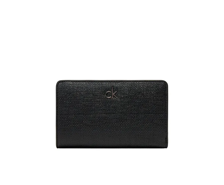 obrazek 1 Calvin Klein Duży Portfel Damski Ck Daily Medium Bifold_Tex K60K612957 Czarny