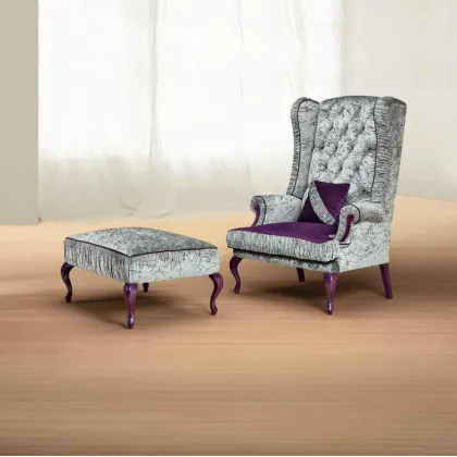 Zdjęcie Antyczny elegancki fotel do wyjątkowego salonu - Morello Gianpaolo