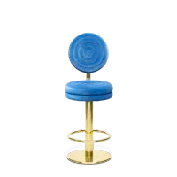 Picture Blue stool for the dining room