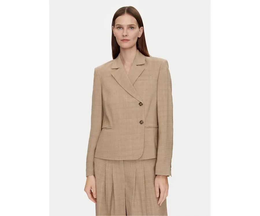 obrazek 1 Herskind Marynarka Pli 5123110 Beżowy Regular Fit