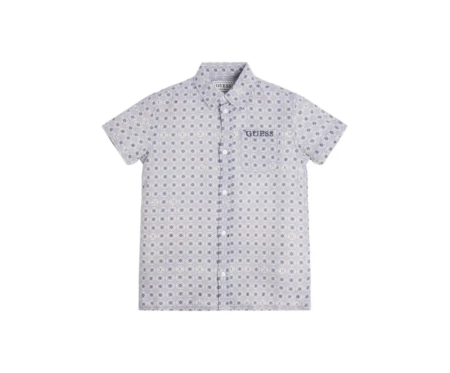 obrazek 1 Guess Koszula L3GH02 WFBT0 Szary Regular Fit