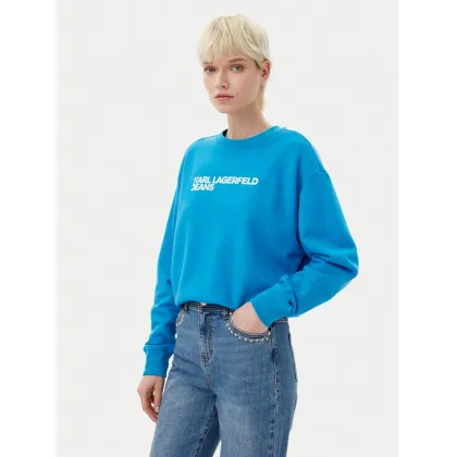 Zdjęcie Karl Lagerfeld Jeans Bluza A1W20005 Niebieski Regular Fit