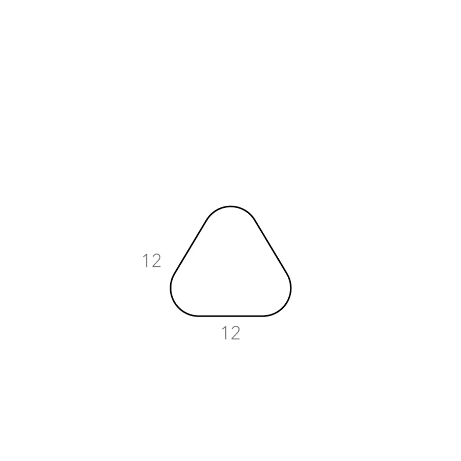 obrazek 4 Skórzana podkładka na stół pod szklankę w kształcie trójkąta w kolorze perłowym i pudrowego różu