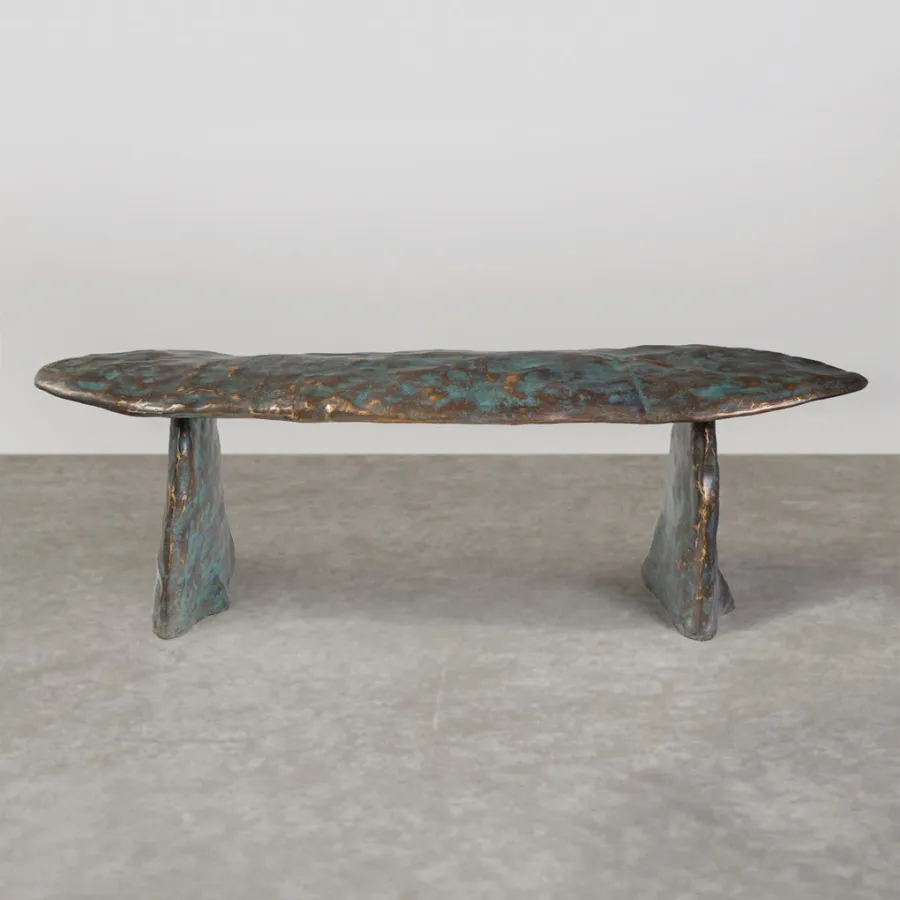 obrazek 1 Ławka mosiężna do dekoracji wnętrz i ogrodów