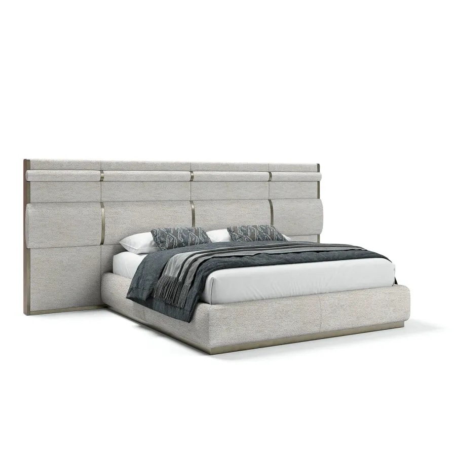 obrazek 2 Stylowe modernistyczne łóżko do sypialni - prosto z Włoch