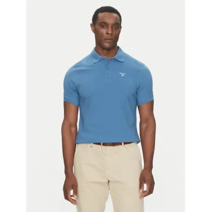 Zdjęcie Barbour Polo Original Sports MML0358BU67 Niebieski Tailored Fit
