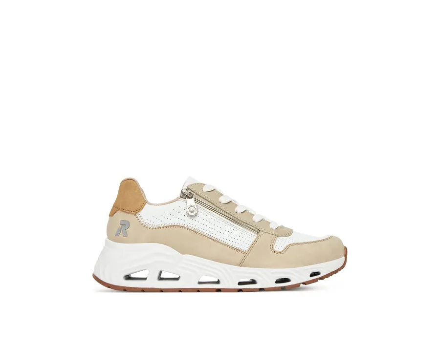 obrazek 1 Rieker Sneakersy N5204-80 Biały