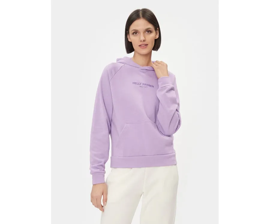 obrazek 1 Helly Hansen Bluza Core 54033 Fioletowy Regular Fit