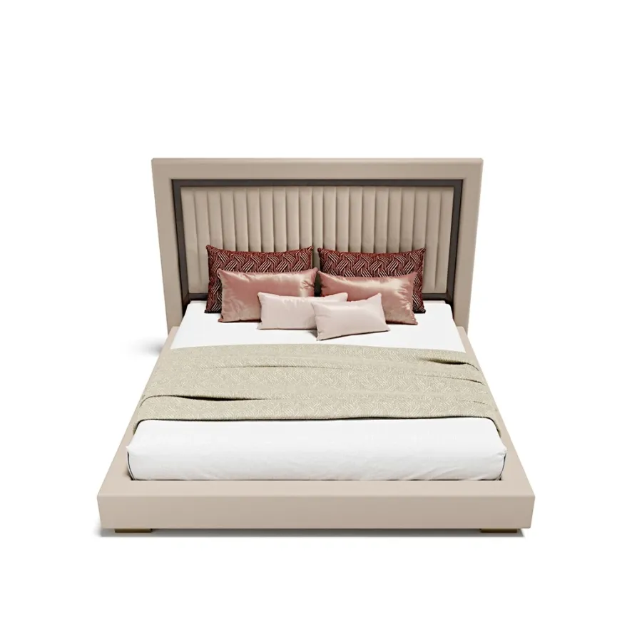 obrazek 2 Prestiżowe modernistyczne łóżko do sypialni - prosto z Włoch