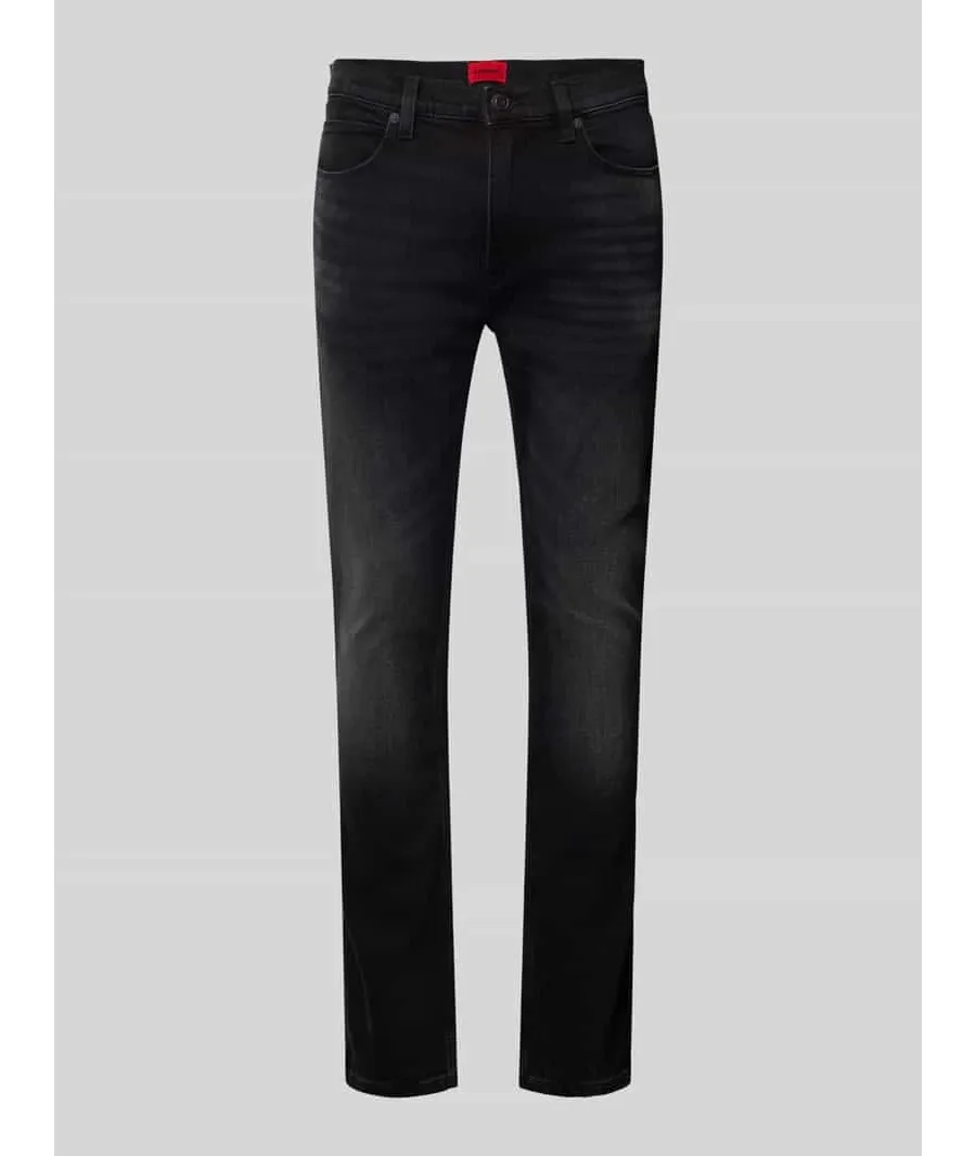 obrazek 1 Jeansy o kroju extra slim fit z 5 kieszeniami