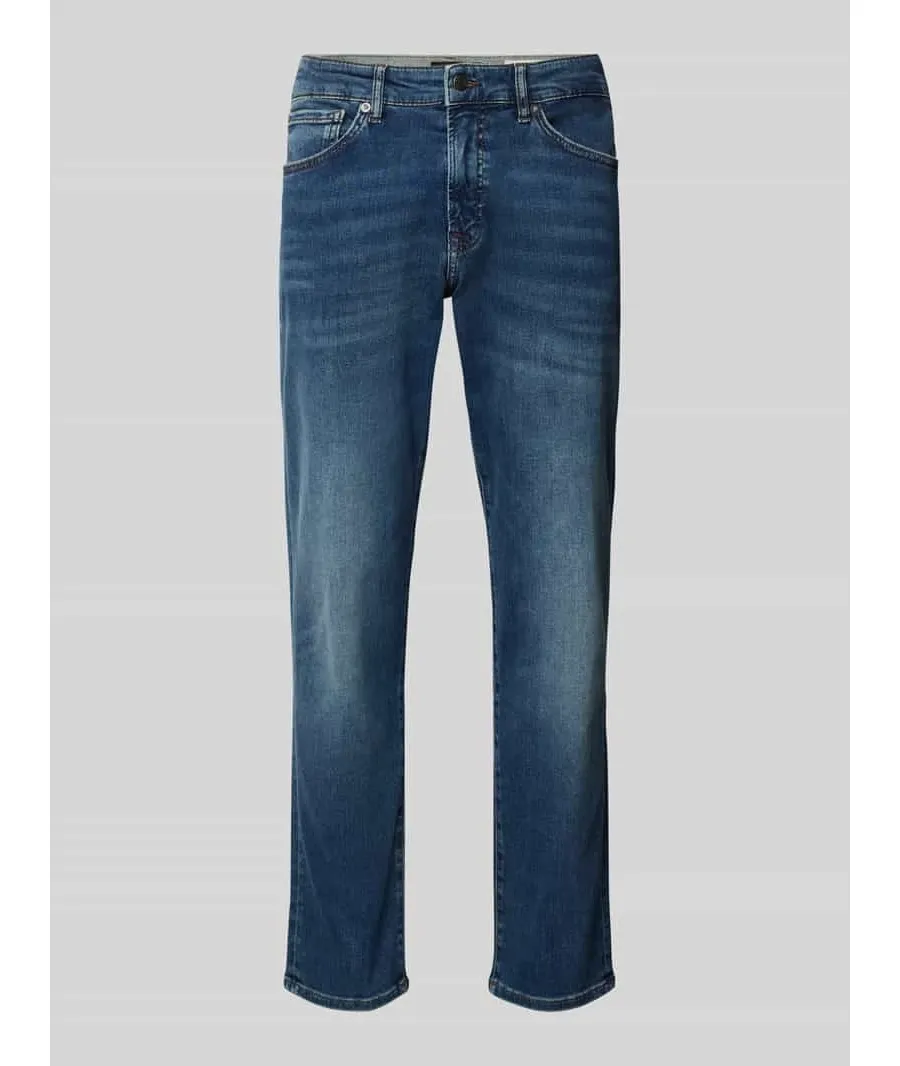 obrazek 1 Jeansy o kroju regular fit z 5 kieszeniami model ‘RE.MAINE’