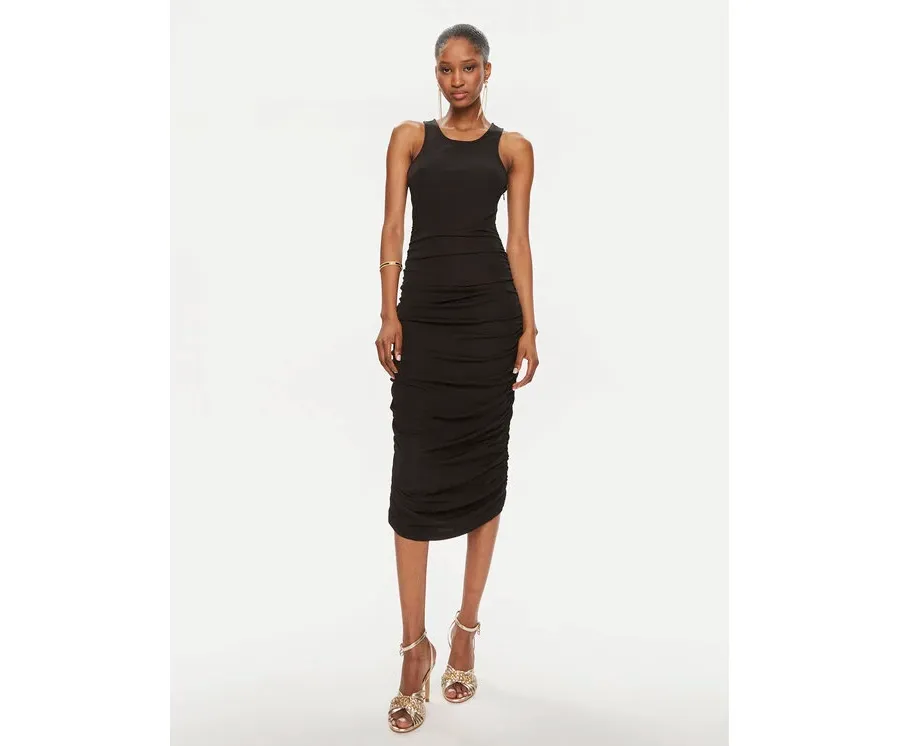 obrazek 1 TWINSET Sukienka koktajlowa 241TT2097 Czarny Slim Fit