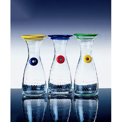 Picture Abstract glass carafe from Italy - Gambaro & Taglipietra