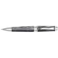 Picture Gray Emblema Pen Silver Celluloid Montegrappa