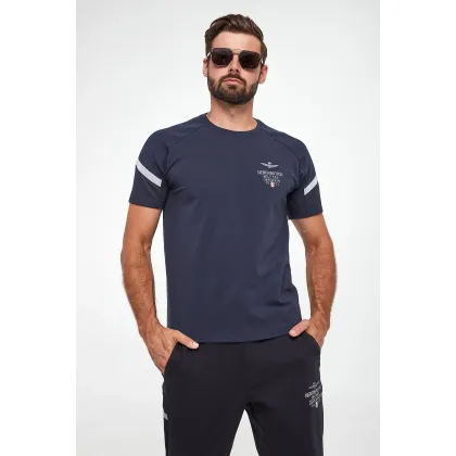 Zdjęcie T-shirt męski AERONAUTICA MILITARE Aeronautica Militare