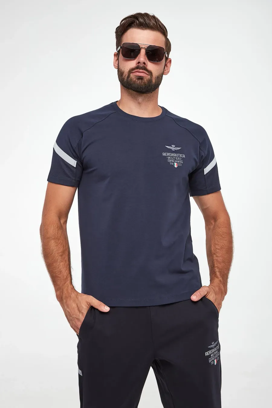 obrazek 1 T-shirt męski AERONAUTICA MILITARE Aeronautica Militare