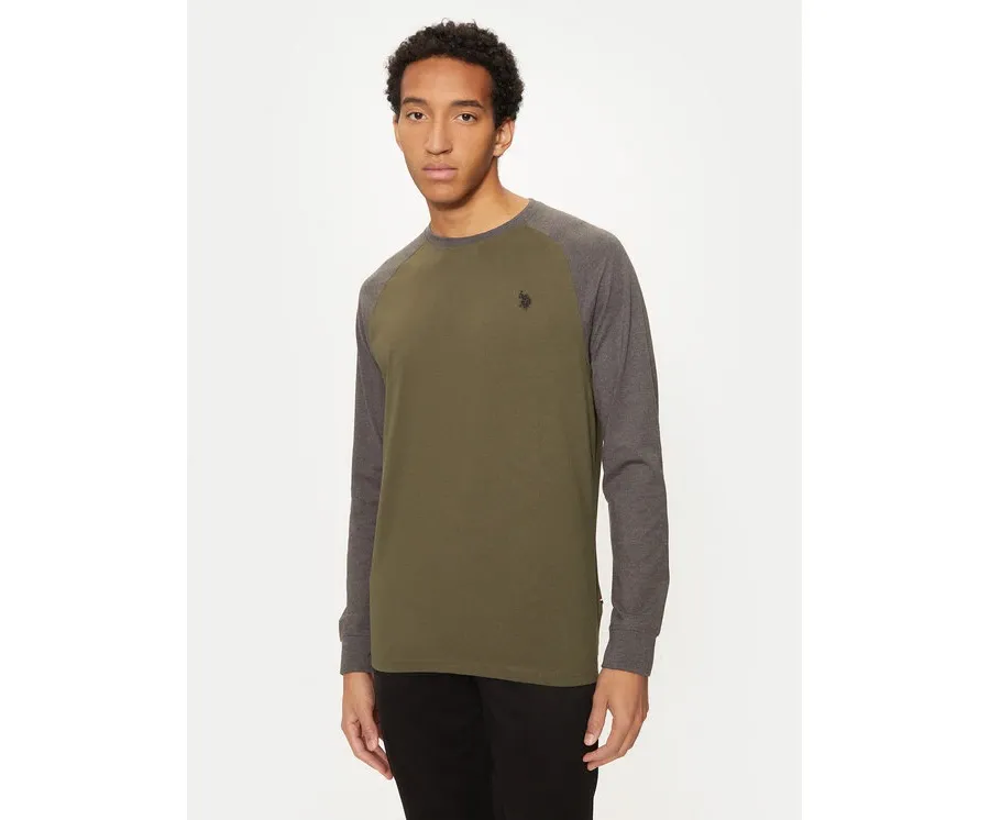 obrazek 1 U.S. Polo Assn. Longsleeve MUP1588 Zielony Regular Fit