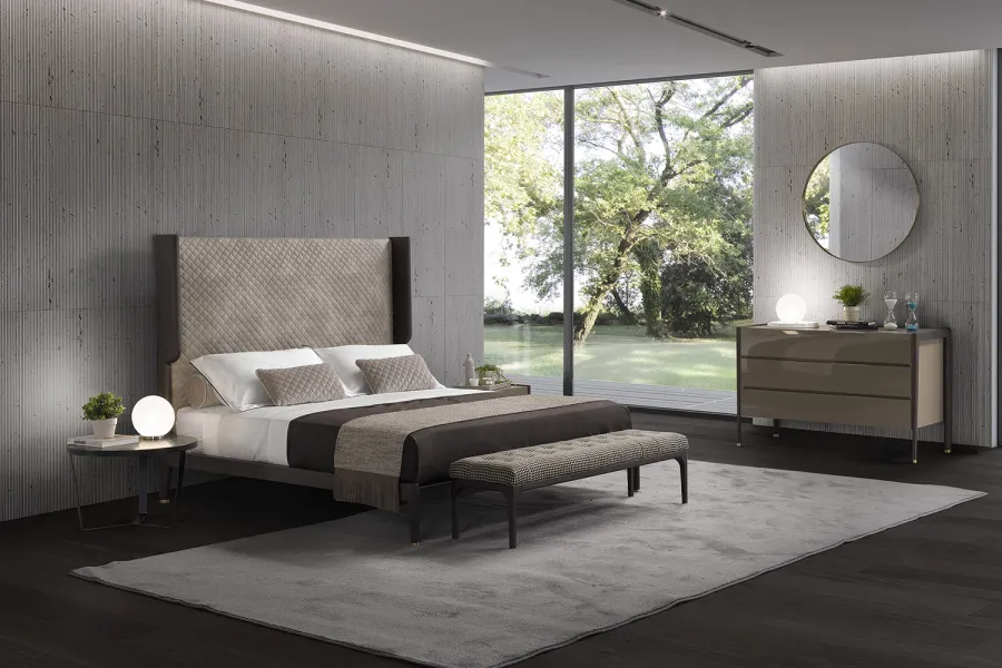 obrazek 3 Eleganckie meble od włoskiego producenta - łóżko Hugs Royal