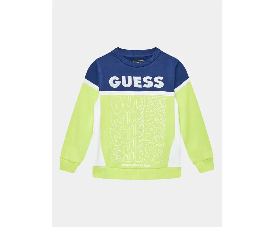 obrazek 1 Guess Bluza N3BQ02 KAX73 Żółty Regular Fit