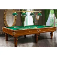Picture Dante Flora pool table in classic Italian style