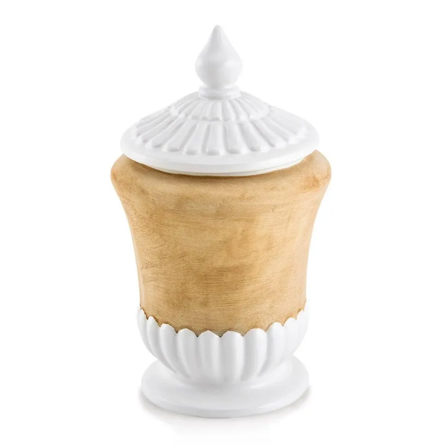 picture 1 Ceramic jar with lid - Ahura