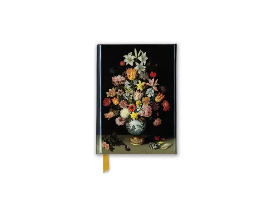 obrazek 1 Dziennik kieszonkowy (Galeria Narodowa – Bosschaert: Martwa natura z kwiatów)- Flame Tree Publishing
