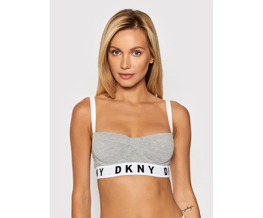 obrazek 1 DKNY Biustonosz z fiszbiną DK4521 Szary